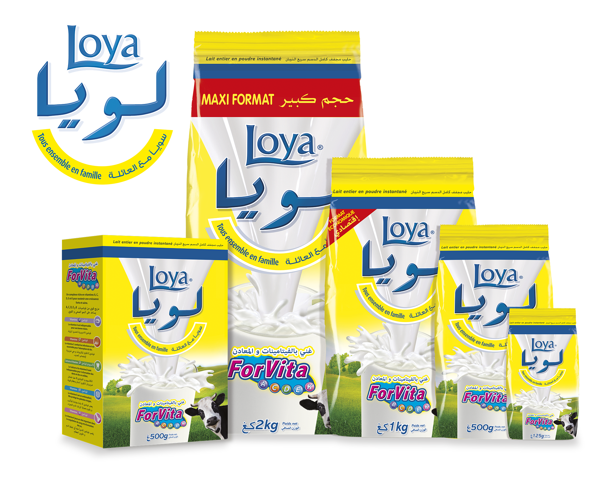 Algeria Loya Milk Pack Shot